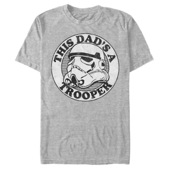 Men's Star Wars Father's Day This Dad's A Trooper T-Shirt image {4}