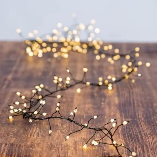Kurt Adler 9.8-Foot 300-Light Warm White LED Fairy Light Cluster Garland image {2}