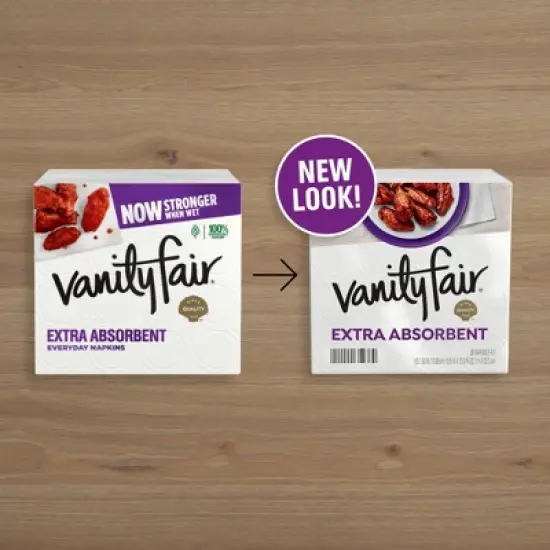 Vanity Fair Extra Absorbent Disposable Napkins image {9}