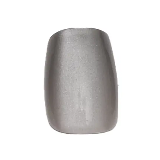 Unique Bargains Women's Full Coverage Fake Nails XS Deep Gray 1 Pc image {2}