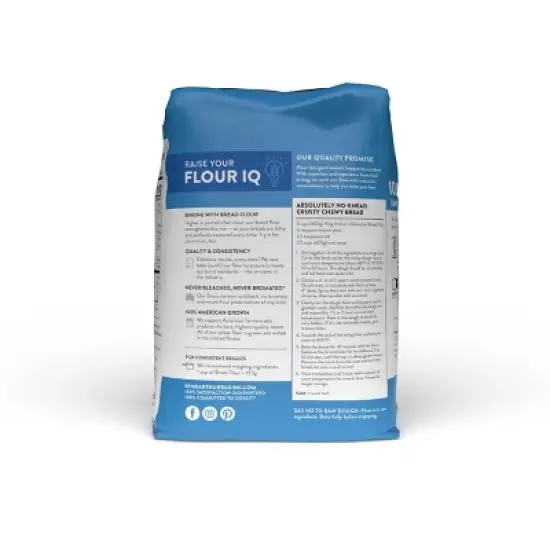 King Arthur Flour Unbleached Bread Flour - 5lbs image {4}