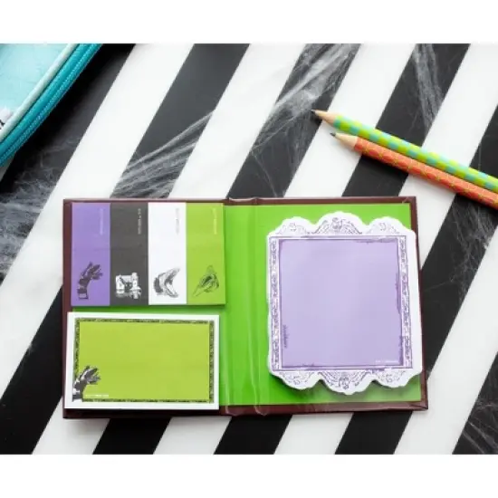 Silver Buffalo Beetlejuice Handbook For The Recently Deceased Sticky Note and Tab Box Set image {6}