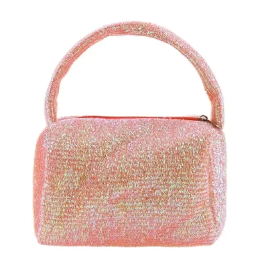 Unique Bargains Women's Sequined Travel Cosmetic Bag 1 Pc image {7}