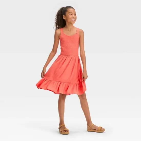 Girls' Back Cut Out Dress - art class&trade; image {4}