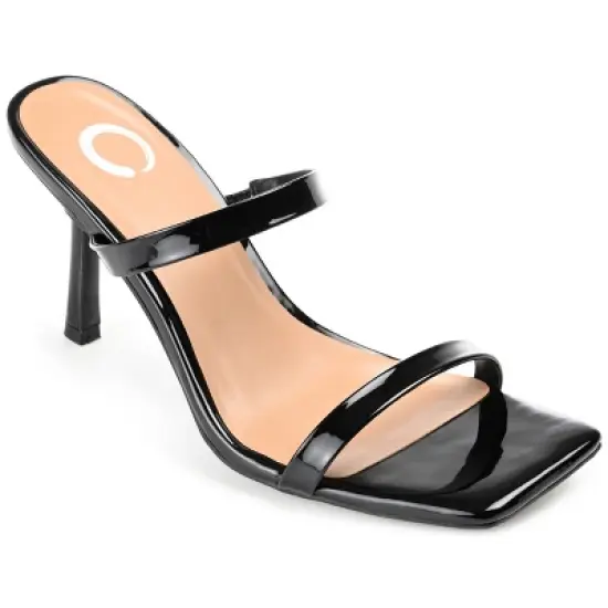 Journee Collection Womens Brie Tru Comfort Foam Open Toe Mid Stiletto Pumps image {9}