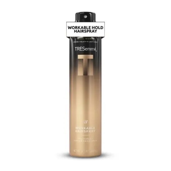 Tresemme A-List Collection Workable Hairspray, Golden Vanilla & Sandalwood Scent - 8.5oz image {2}