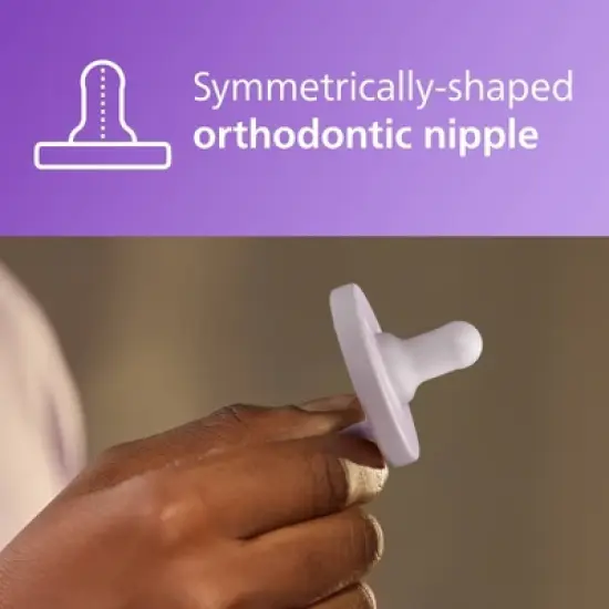 Philips Avent Soothie 0-3 Months - Pink - 4pk image {3}