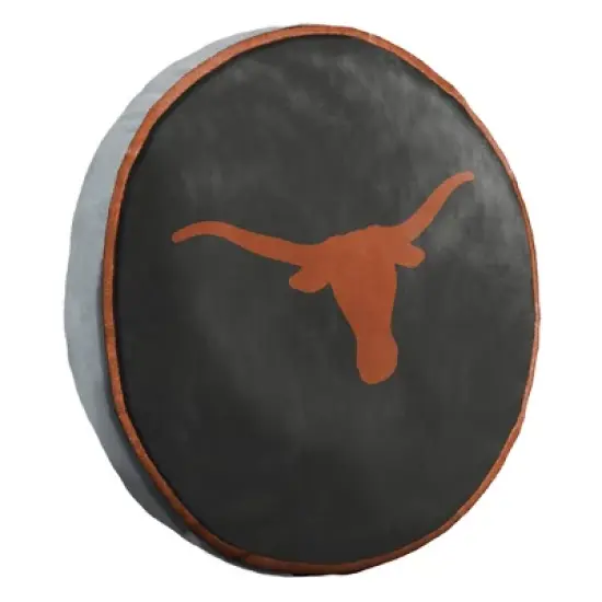NCAA Texas Longhorns 15" Circular Cloud Pillow image {5}