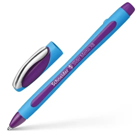 Stride Schneider Slider Memo XB Ballpoint Pen Extra Bold Point Violet Ink 10/Box (PSY150208) image {2}
