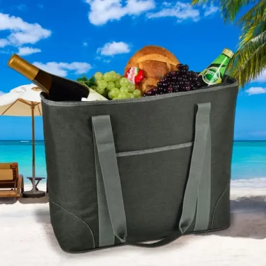 NCAA Nebraska University Cornhuskers large Soft Sided Cooler Tote - 30 Cans image {6}