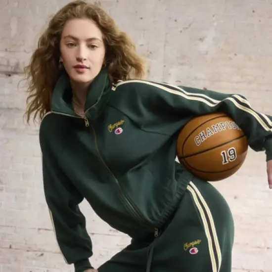 Champion Women's Wide Leg Track Pants image {4}