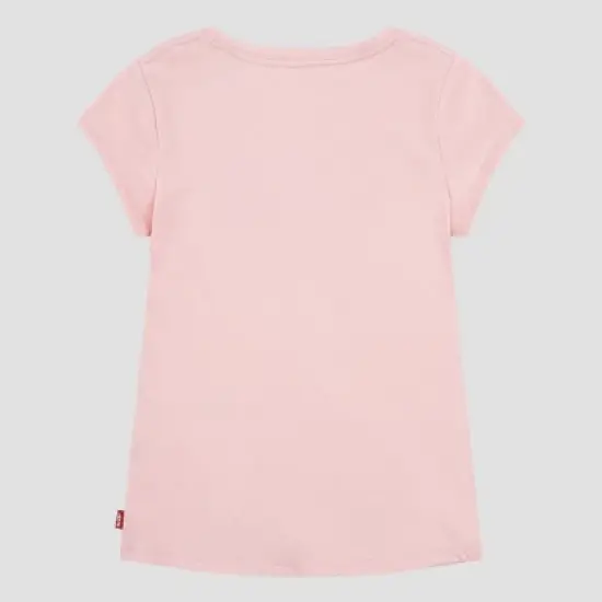 Levi's&reg; Girls' Short Sleeve Batwing Graphic T-Shirt - Pink image {3}