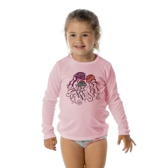 Vapor Apparel Toddler Long Sleeve Rash Guard Swim Shirt image {16}