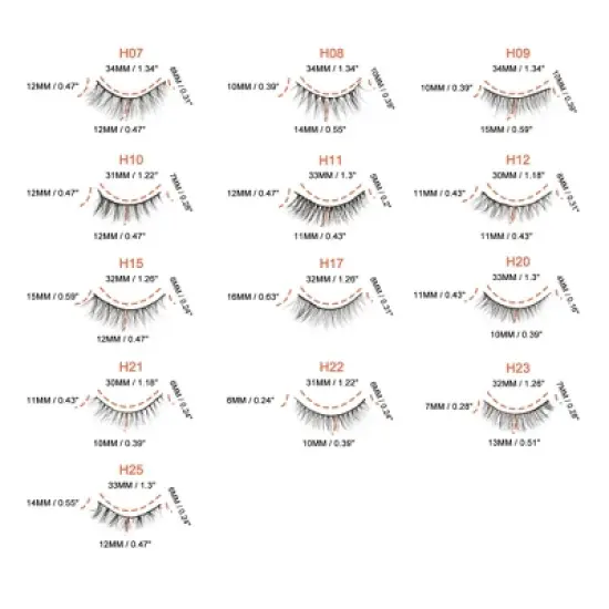 Unique Bargains 5D False Eyelashes Black 7 Pairs image {2}