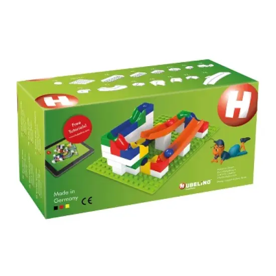 Hubelino Marble Run - 45-Piece See-Saw Expansion Set image {1}