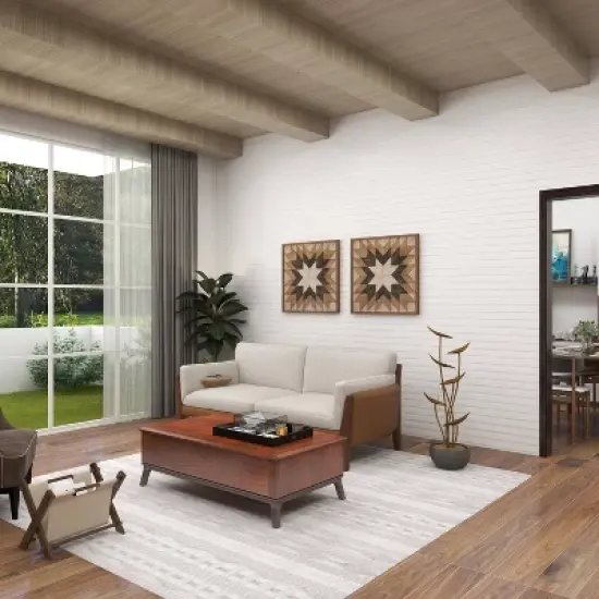 43" Metal Rustic Fountain Gold - Olivia & May image {14}