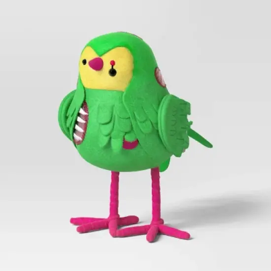 Featherly Friends&trade; 'Moldy' Zombie Halloween Bird Figurine - Hyde and EEK! Boutique&trade; image {2}