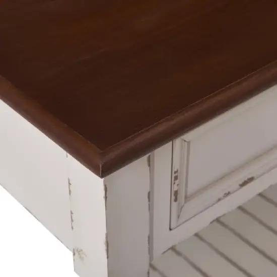 Baker Console Table Antique White - ClickDecor image {12}