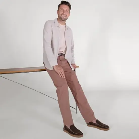 Dockers Mens Vaughn Suede Leather Casual Slip-On Penny Loafer Shoe image {6}