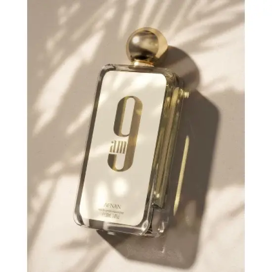 Afnan 9 AM Eau De Parfum Spray 3.4 fl oz, Long Lasting Fresh with Citrus and Floral Accents image {1}