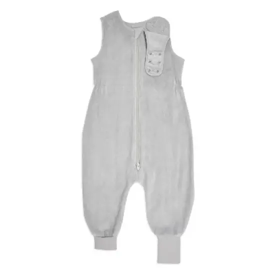 HALO Innovations Sleepsack 100% Cotton Micro Fleece Toddler Wearable Blanket - Gray Polar image {5}