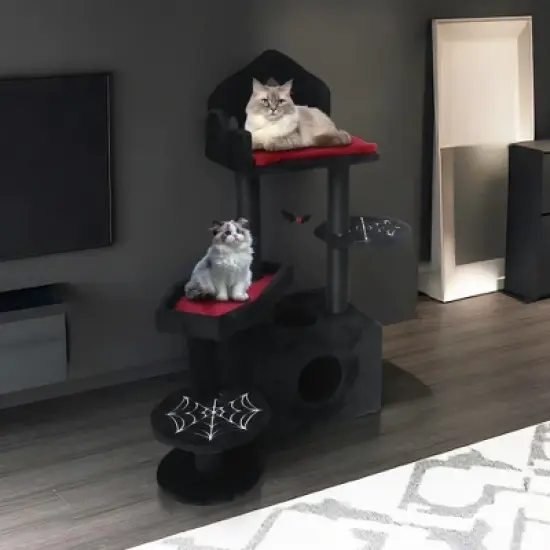Multipet Gothic Cat Tree image {2}