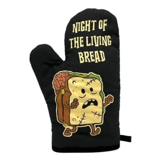Night of the Living Bread Funny Halloween Zombie Carbs Novelty Kitchen Utensils - Crazy Dog Bakeware For Halloween Season image {7}