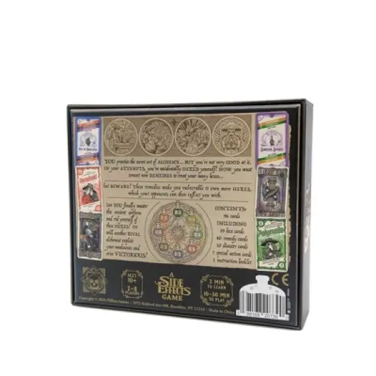 Pillbox Games Hex Effects Board Game: Creative Thinking, 10-20 Min Play, Includes Cards & Instructions for 2-8 Players image {1}