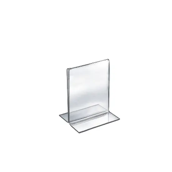 Azar Sign Holders 5" x 7" Clear Acrylic 10/Pack (152722) image {4}