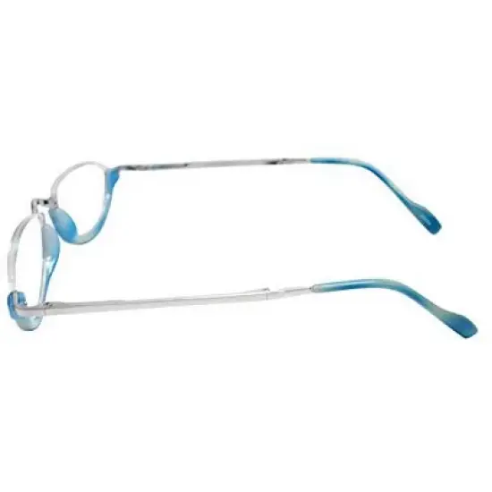 Calabria 309 Small Semi-Rimless Folding Reading Glasses image {1}
