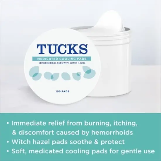 Tucks Medicated Hemorrhoidal Pads - 100ct image {6}