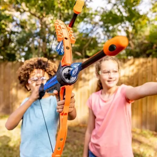 NERF Rip Rocket Blaster Kids Bow and Arrow Set Toy Multi - Sports Sets - 4pc image {10}