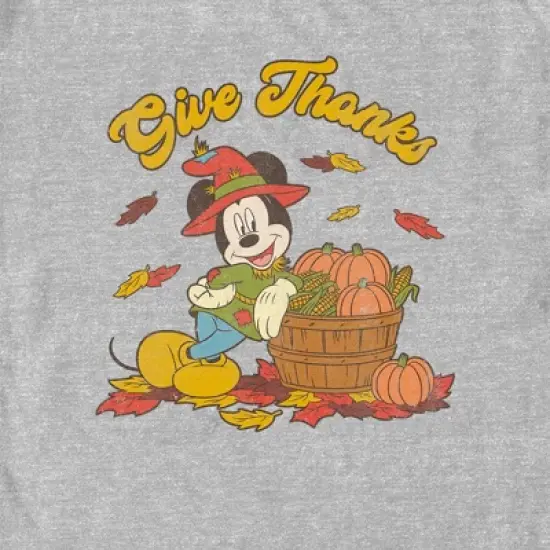 Men's Mickey & Friends Give Thanks T-Shirt image {1}