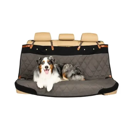 PetSafe Happy Ride Quilted Bench Cat and Dog Seat Cover - Gray image {3}