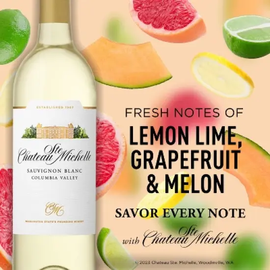 Chateau Ste. Michelle Sauvignon Blanc White Wine - 750ml Bottle image {5}