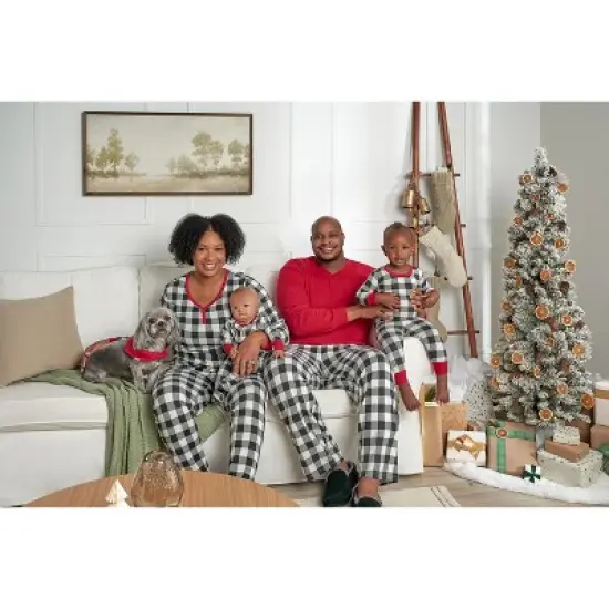 Gerber Holiday Family Pajamas Baby & Toddler Neutral One Piece Footed Pajamas image {2}