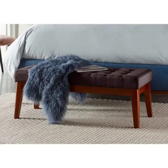 Claire Tufted Upholstered Bench - Adore Decor image {5}
