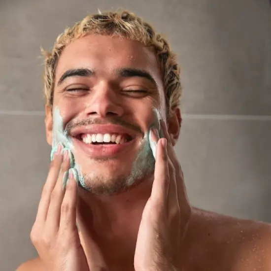 Dove Men+Care Body & Face Scrub with Plant-Based Moisturizers - Coastal Cedar & Bergamot - 9oz image {10}