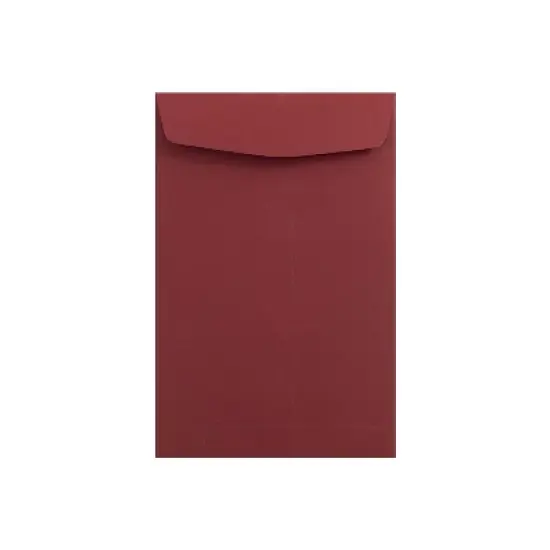 JAM Paper 6 x 9 Open End Catalog Envelopes Dark Red 50/Pack (31287522i) image {1}