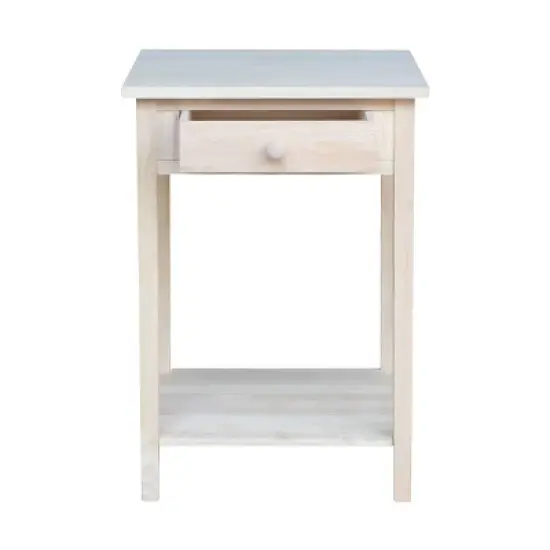 21" Nightstand Unfinished - International Concepts image {5}