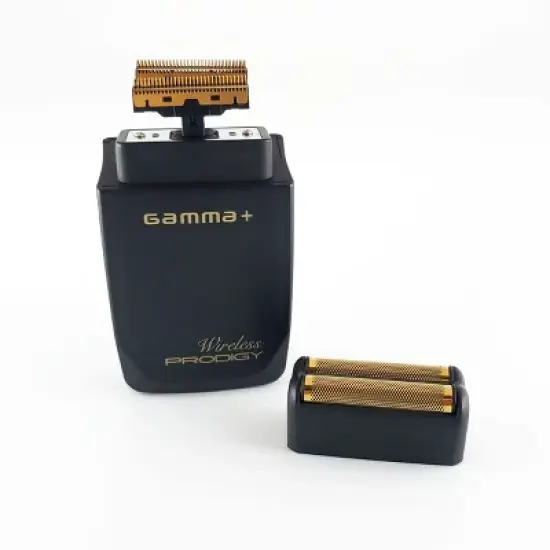 GAMMA+ Replacement Gold Titanium Foil Shaver Head fits  GAMMA+ Absolute Zero Men's Shavers image {2}