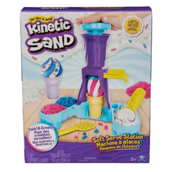 Kinetic Sand Soft Serve Station Sand Art image {9}