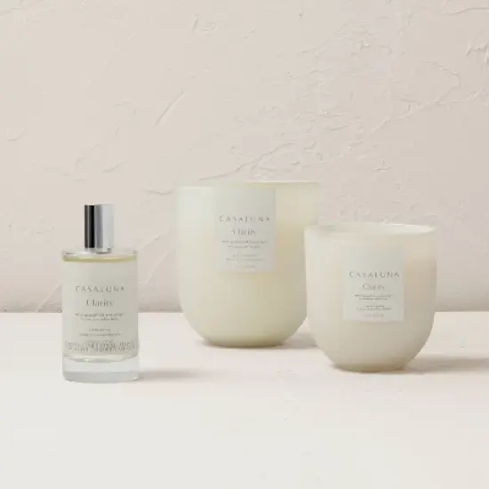 3.38floz Clarity Core Linen Spray White - Casaluna&trade;: Ginger, Grapefruit, Bergamot image {3}