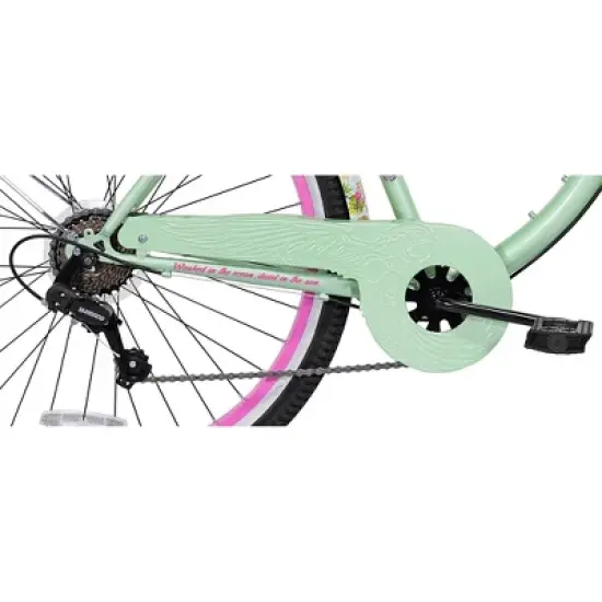 Kent Margaritaville 26" Cruiser Bike   - Light Mint Green/Pink image {4}
