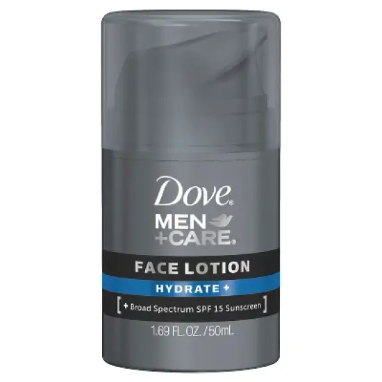 Dove Men+Care Hydrate + SPF 15 Sunscreen Face Lotion - Trial Size - 1.69oz image {5}