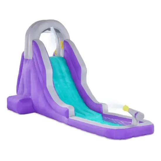 Sunny & Fun Inflatable Kids Backyard Water Park W/Slide image {9}