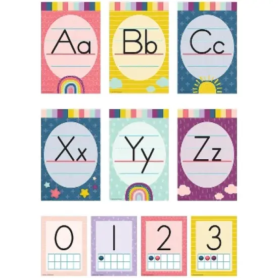Teacher Created Resources Oh Happy Day Alphabet Bulletin Board Set (TCR9020) image {1}