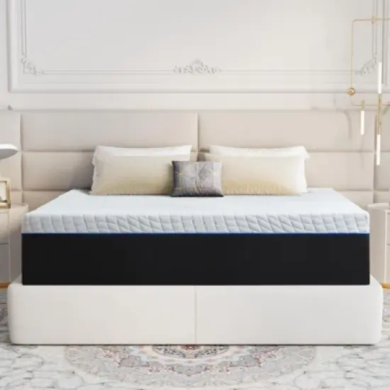 Wuleitex 14"  Medium Memory Foam Mattress, Quiet and Non-Disturbing for a Comfortable Night's Sleep image {3}