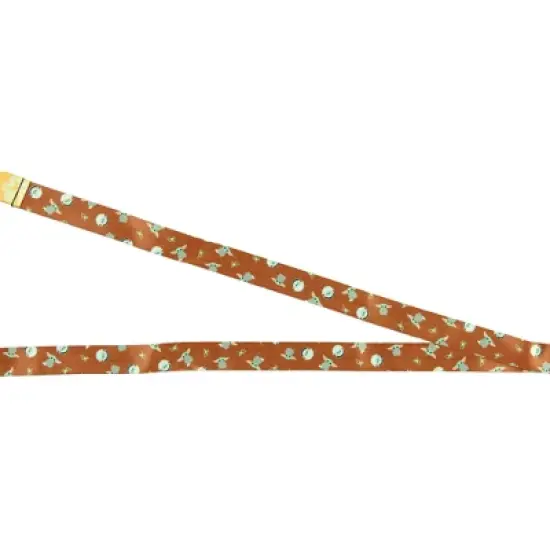 Star Wars The Mandalorian Mando and The Child at Dusk Lanyard ID Holder image {3}