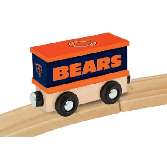 MasterPieces Wood Train Box Car - NFL Chicago Bears image {3}